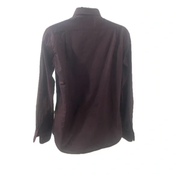 Beverly Hills Polo Club Long Sleeve Button Down Dress Shirt Size Medium - Picture 2 of 3